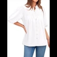 thumbnail image 2 of Top de Mujer con Cuello en V y Mangas Abullonadas, , Talla L, 2 of 9