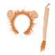 thumbnail image 2 of Diadema con orejas de león y cola para Halloween, ideal para juegos de rol infantiles y mascaradas., 2 of 9