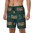 thumbnail image 2 of Fotbe Big Machine Men’s Swim Trunks Quick Dry Swim Shorts Board Shorts with Mesh Lining-Large, 2 of 9