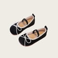 thumbnail image 6 of Viluyesy Girls’ Spring Summer Flat Shoes – Soft Sole Mary Jane Style with Dopamine-Inspired Bowknot, English Vintage Design, Comfortable Formal & Casual Footwear Black Size 7, 6 of 6
