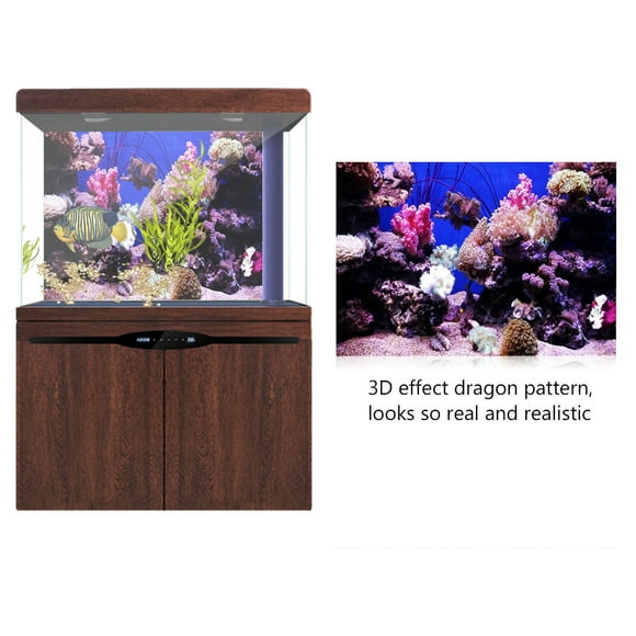 Fish  Background Paper, 3D Effect Poster, Fish  Poster, For Aquarium Household