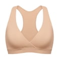 thumbnail image 5 of Sostén MOMANDA sin Aros para Lactancia Materna Beige XL con Espalda Racerback, 5 of 5