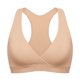 thumbnail image 5 of Sostén MOMANDA sin Aros para Lactancia Materna Beige XL con Espalda Racerback, 5 of 5