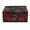 thumbnail image 2 of Vintage Wooden Trinket Jewelry Storage Box Treasure Case Organizer , B, as described B, 2 of 8