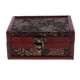 thumbnail image 2 of Caja de madera retro con cerradura para guardar joyas, baratijas y tesoros, hecha a mano. si, 2 of 8