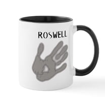 CafePress - Roswell Logo Merchandise Mug - 11 oz Ceramic Mug - Novelty Coffee Tea Cup