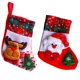 thumbnail image 1 of Medias navideñas, calcetines colgantes navideños para decoración del árbol de la chimenea del hogar, 1 of 5