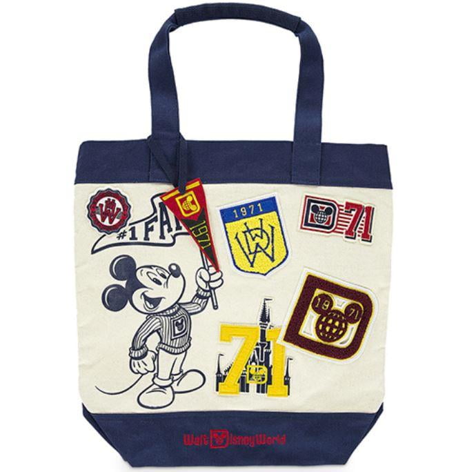Disney Canvas Tote Bag Walt Disney World 1971 Tote
