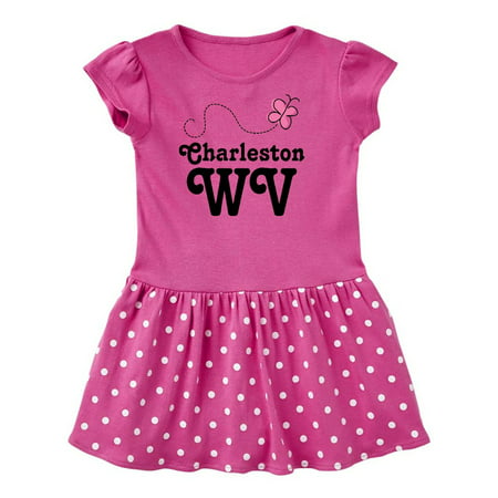 Charleston West Virginia Pink Bu Toddler Dress