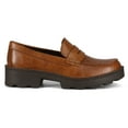 thumbnail image 2 of Born Women Carrera Casual Loafers Medium Width Slip on Brown, 2 of 5