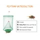 thumbnail image 4 of Trampa para moscas Flay Catchers, trampas para moscas efectivas, trampa para moscas Drosophila roja para jardín, Rancho, huerto, 4 of 7
