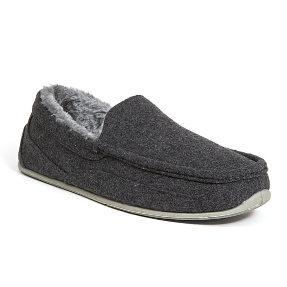 Deer Stags Unisex Spun Wool Slipper - Dark Grey - 13 Medium