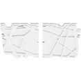 thumbnail image 2 of 22"W x 14 5/8"H x 1"ID x 7 3/4"C x 1"P Novo Architectural Grade PVC Contemporary Ceiling Medallion, Two Piece, 2 of 11