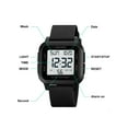 thumbnail image 4 of TSV Men's Military Sports Watch, LED Screen Large Digital Face Waterproof Wristwatch, 4 of 6