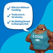 Nix Ultra Lice Removal Kit, Lice Treatment Hair Solution, 3.4 fl oz &Removal Comb