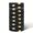 Black 15pcs, variant on 15pcs Women's Simple and Elegant Elastic Hair Bands, Non-Damaging Basic Hair Ties, Suitable for Thick Hair and Ponytail Holders, 5 Colors