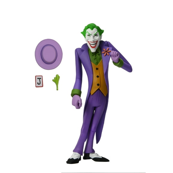 NECA Collectible The Joker Toony Figure, 3" x 3"