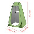 thumbnail image 3 of Pop Up Privacy Tent, Portable Shower Tent Beach Changing Room Privacy Tent Camp Toilet Instant Privacy Shelters - Sun Shelter With Window For Camping And Beach, With Carry Bag, For Outdoor Enthusiasts, 3 of 6