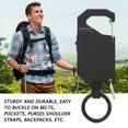 thumbnail image 5 of 2Pcs Lockable Retractable Key Chain, Pull Rope Hoverable Keychain, Outdoor Keyring, 5 of 6