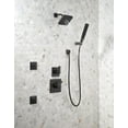 thumbnail image 3 of Delta 55140 Zura 1.75 GPM Multi Function Hand Shower Package - Black, 3 of 7