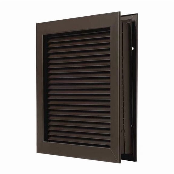 National Guard Louver, Dk Bronze,12x12 L-700-RXDKB-12x12