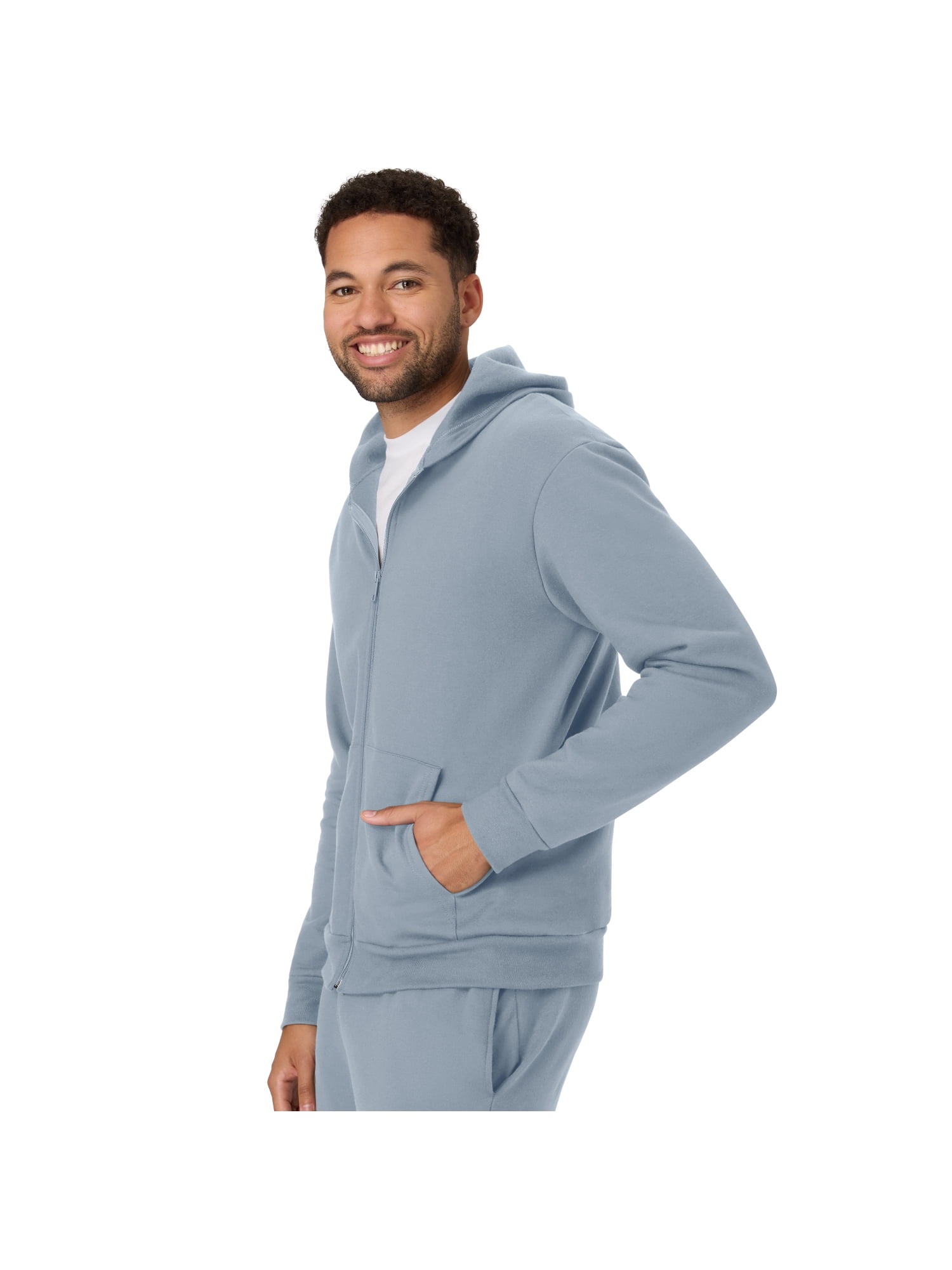 Hanes Men's & Big Men's Essentials Fleece Full-Zip Hoodie Sweatshirt, Sizes S-5XL