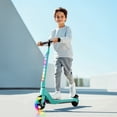 thumbnail image 3 of Electric Scooter for Kids – 6 MPH Top Speed, Up to 5 Miles Range, 5.3" Solid Tires & Front Light – Adjustable Height Kick Scooter for Ages 6-12, 3 of 7