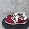 thumbnail image 3 of New Balance Shoes Mens Size 10 D 425 Athletic Sneaker Red Suede, 3 of 6