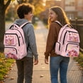 thumbnail image 3 of Pzuqiu Candy Axolotl Schoolbag for Girls 17 Inch Backpacks Lightweight Bookbags Outdoor Camping Hiking Rucksack for Teenagers Students Comfortable Shoulder Bookbag 10-12 Years, 3 of 7