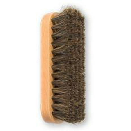 Travel Brush - Horsehair - Natural Brown (Best Denman Brush For Natural Hair)
