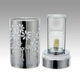 thumbnail image 3 of 7" touch lamp-Fragrance Wax Melts Warmer -Electric Candle Essential Oil Burner-Metal Silver GardenTable Decor, 3 of 9