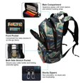 thumbnail image 5 of FORMRS Kids School Backpack Elementary Student Unisex Travel Bookbag with Reflective Stripes, Evening Mountain Road, 5 of 7