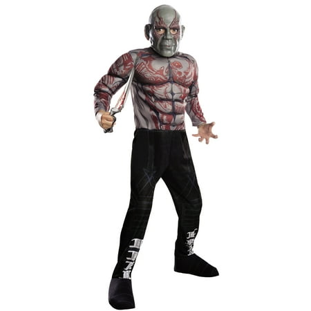 Guardians Of The Galaxy Vol. 2 Boys Deluxe Muscle Chest Drax