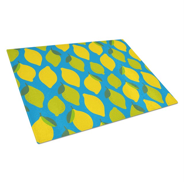 "Treasures Lemons & Limes Tabla de cortar grande, multicolor" Caroline's Treasures BB5150LCB