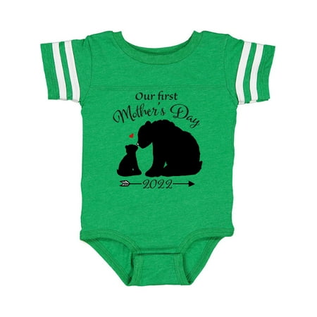 

Inktastic Our First Mother s Day 2022 Bears Gift Baby Boy or Baby Girl Bodysuit