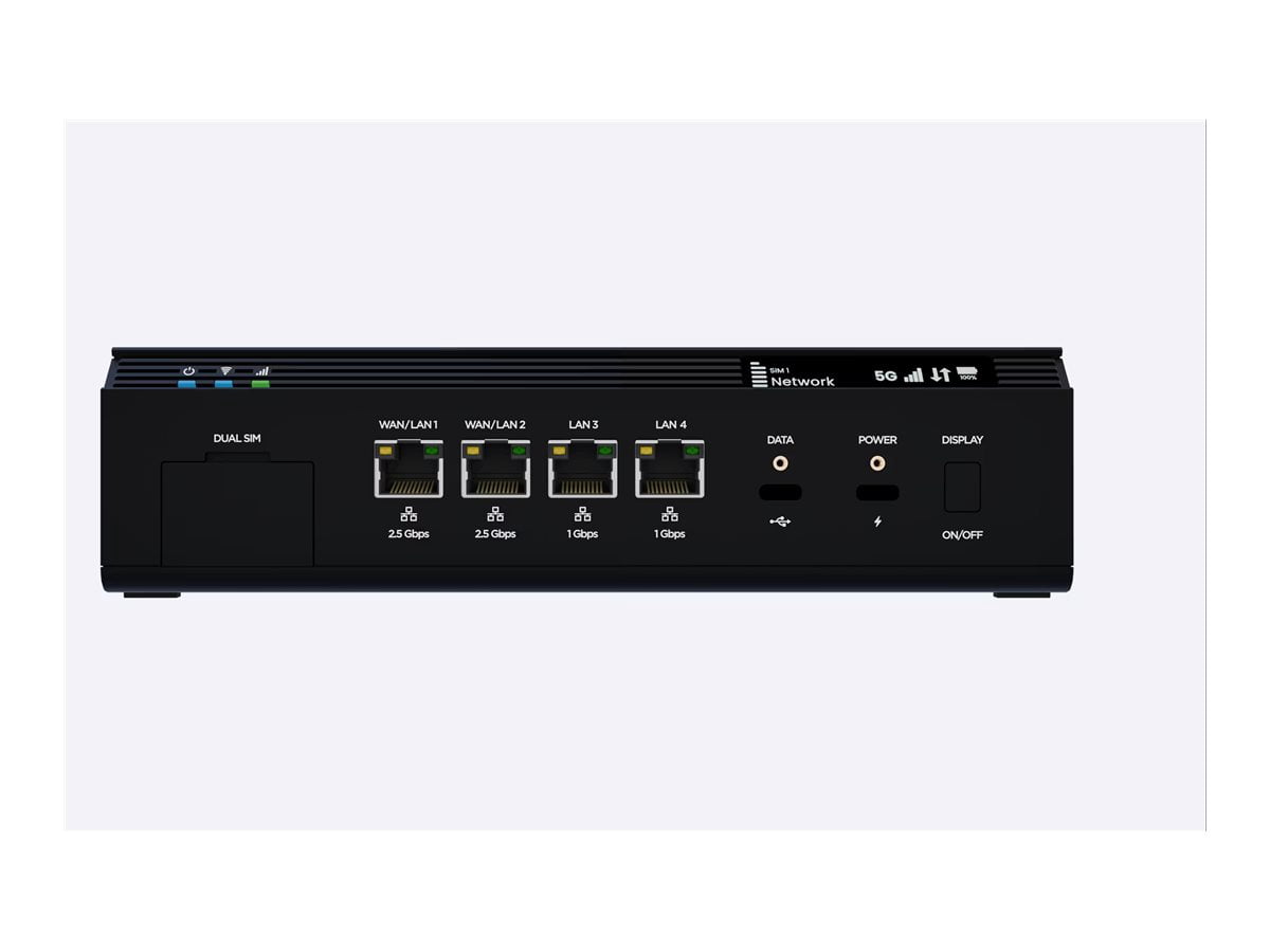 AT&T 649496027544 Fx4200 5g Wi-fi7 Cellular Indoor Router Dual Sim 5g Fr1 Sub-6 Nsa And Sa Lt