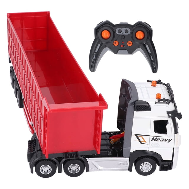 Coche Modelo De Vehículo De Transporte ANGGREK Camión Volquete RC de Juguete