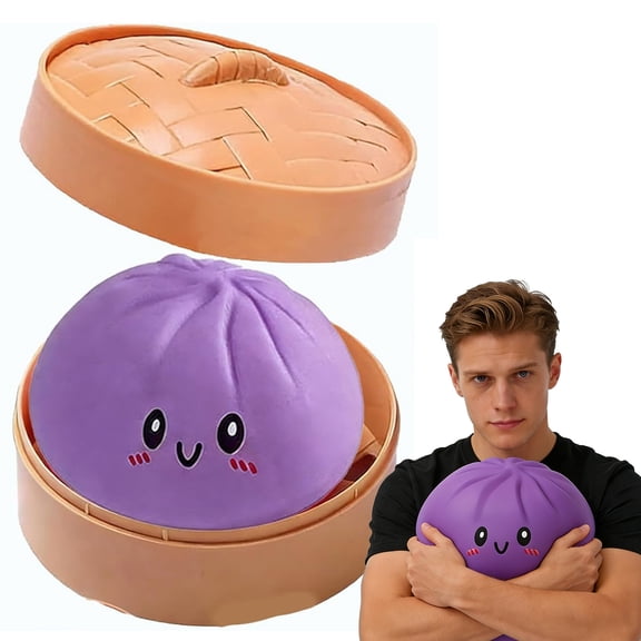 WEGFTDUOP Oversized Dumpling Decor 25cm/10inch Soft Desktop Ornament for Home