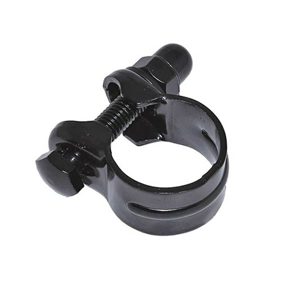 STEEL BIKE BICYCLE POST CLAMP 28.6 BLACK. Bike part, Bicycle part, bike