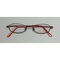 thumbnail image 2 of NEW THALIA LIVI CHILDRENS/KIDS/GIRLS DESIGNER FULL-RIM RED BUDGET DISTINCT FOR GIRLS TEENS FRAME DEMO LENSES 46-17-130 FLEXIBLE HINGES EYEGLASSES/EYE GLASSES, 2 of 9