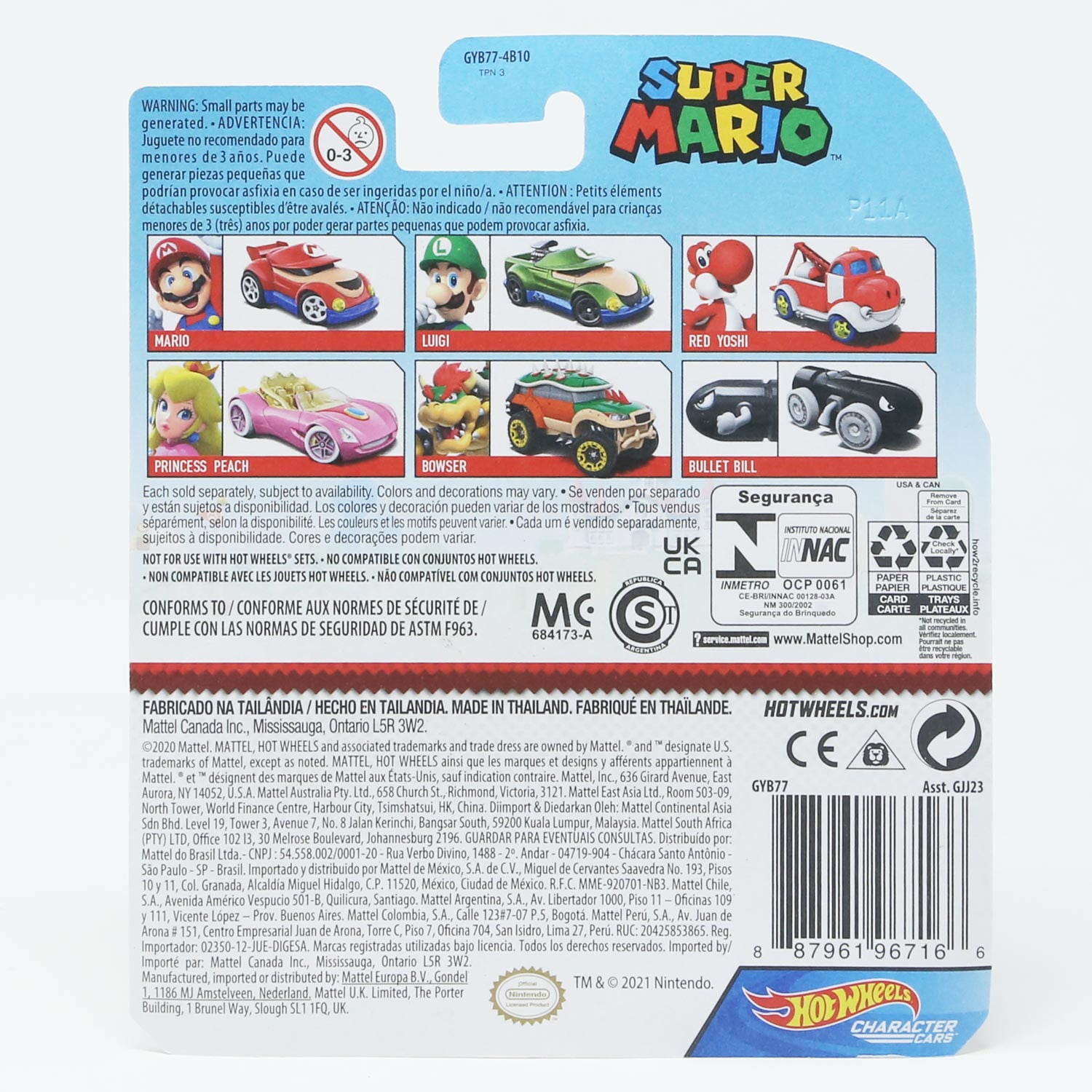 Hot Wheels Character Cars, Gift for Kids 3 Years & Older & Collectors