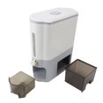 thumbnail image 1 of Rice Dispenser 10kg PP Sealed Slim Grain Bucket Dry Food Storage Container Measuring Cup Kitchen, 1 of 7