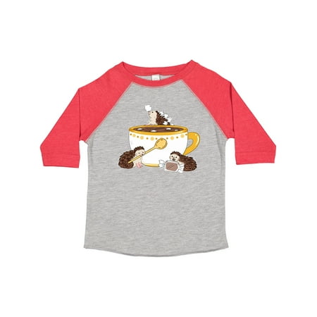

Inktastic Cute Hot Chocolate Hedgehogs Gift Toddler Boy or Toddler Girl T-Shirt