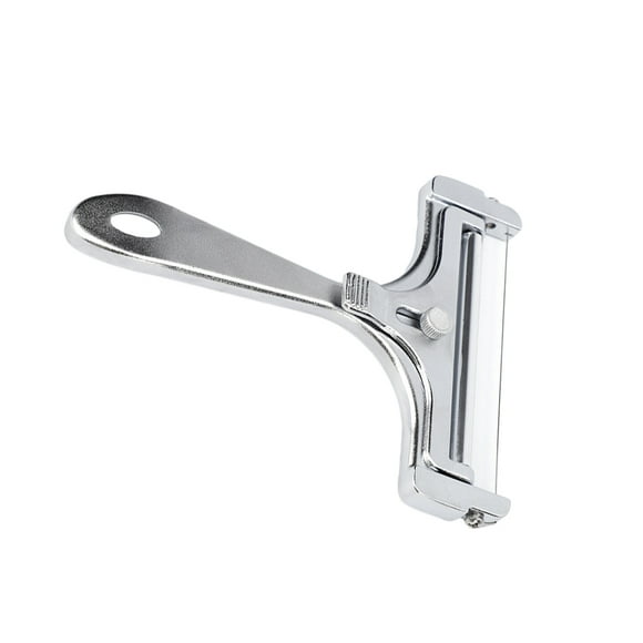 Eigraketly Cortadora de queso ajustable artesanal exquisita con cortadora de mantequilla ajustable a prueba de herrumbre e inodoro Artesanía Mate