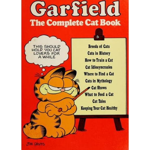 Pre-Owned Garfield: The Complete Cat Book (Paperback) 0394848934 9780394848938