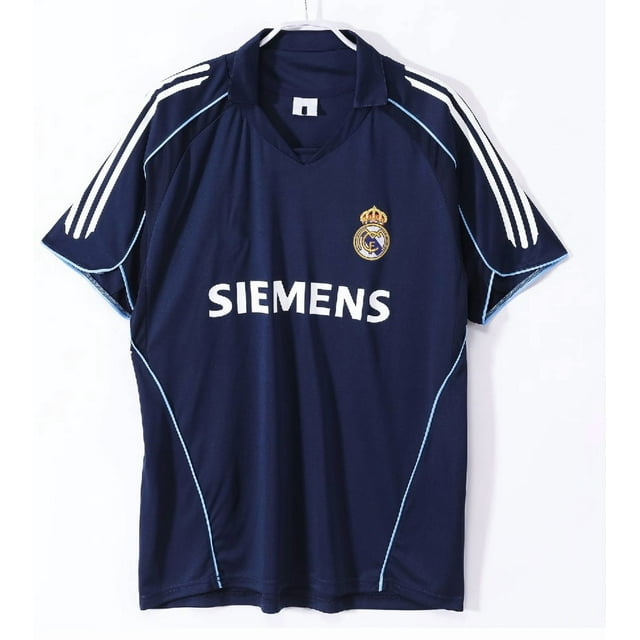 2005-06 Real Madrid Extérieur Maillot Rétro Version Fan Top de Football -S