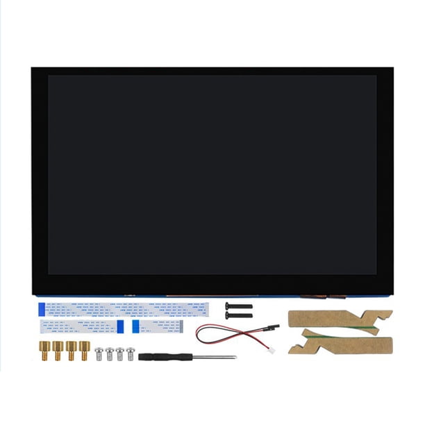Sidaley Monitores LCD para pantalla de PC Pantalla grande Fácil de ajustar Monitores de pantalla táctil Pantalla Lcd Juegos de teclado y mouse para computadora 5 pulgadas Para Pi 5 cero