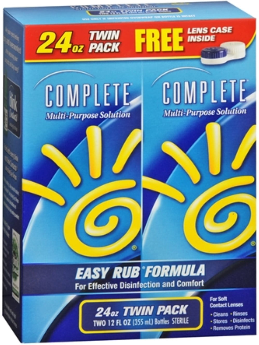 COMPLETE MultiPurpose Solution Easy Rub Formula 24 oz (Pack of 2