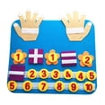 thumbnail image 3 of HILABEE Finger Number Math Toys Montessori Toys Mathematics Learning Early Education Toy Addition Blue, 3 of 9