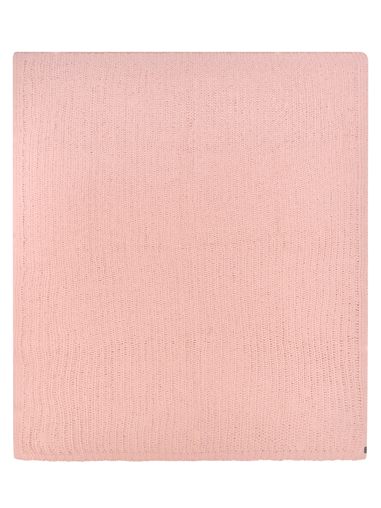 Modern Moments by Gerber Baby Neutral Chenille Blanket, Silver Pink, One Size